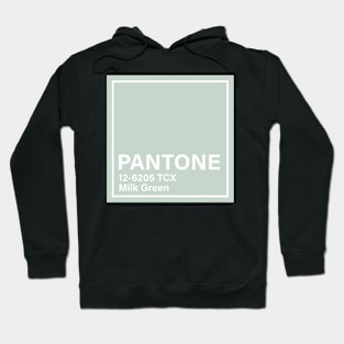 pantone 12-6205 TCX Milk Green Hoodie